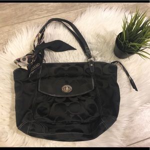 Black Coach Handbag
